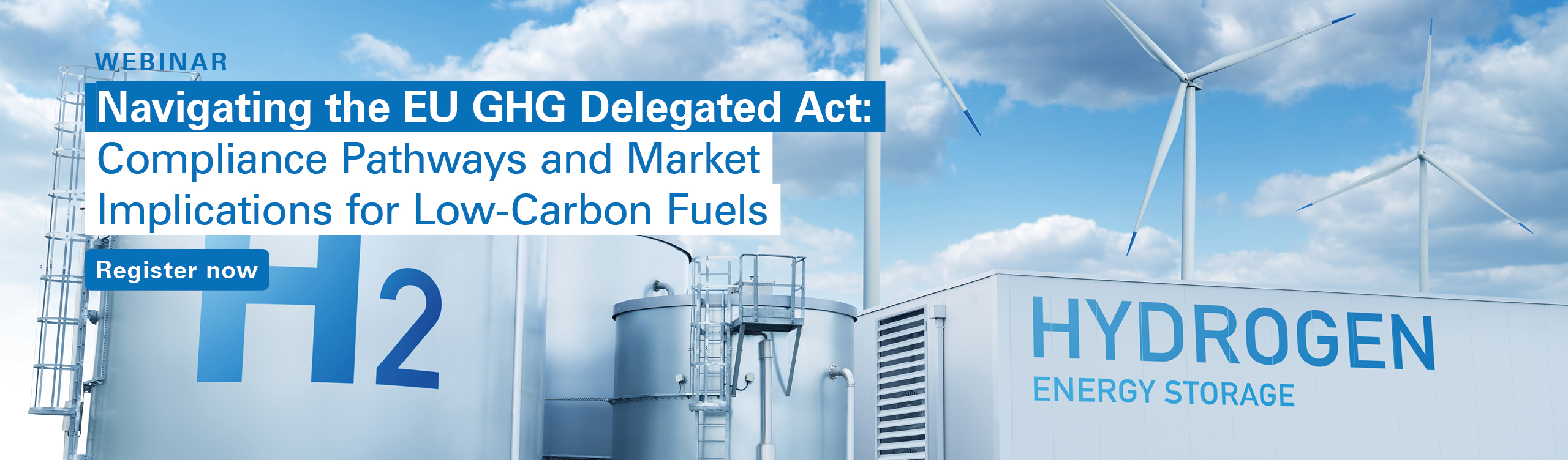 Register Now - Hydrogen Energy Storage facility