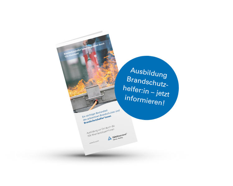 Flyer Ausbildung Brandschutzhelfende