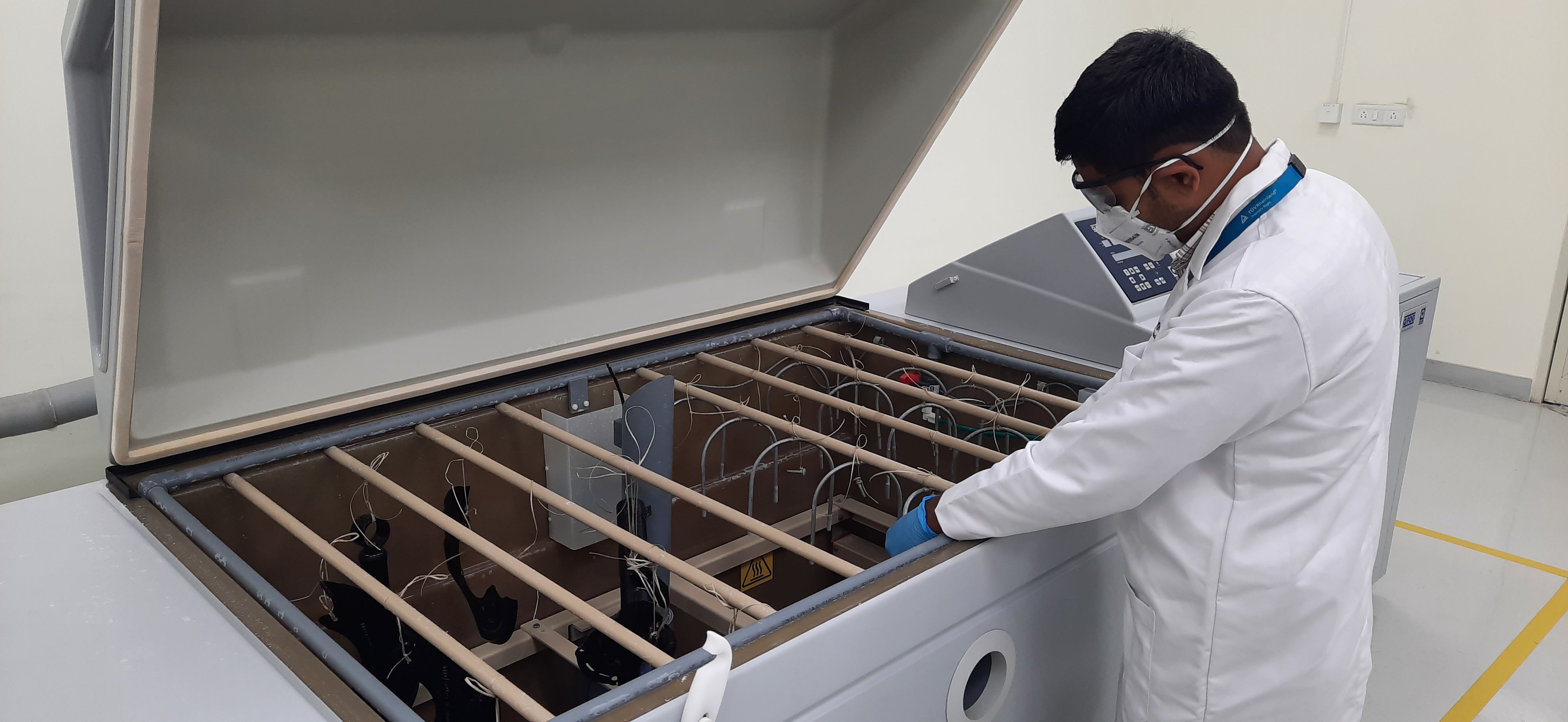 Material testing lab by TUV Rheinland