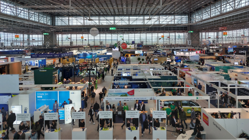 Flotte Messehalle im Überblick