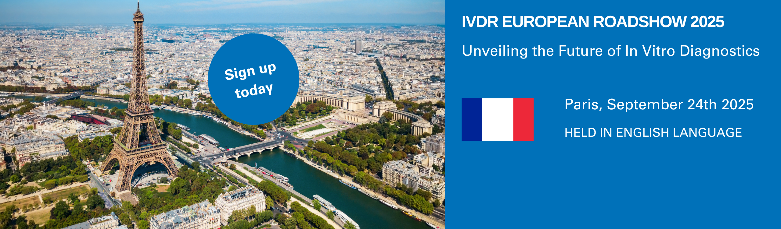 Sign up option for Paris Event