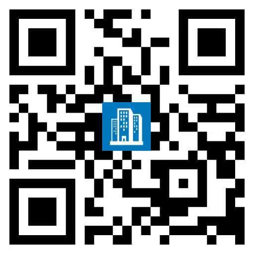 带建筑物的 QR 码
